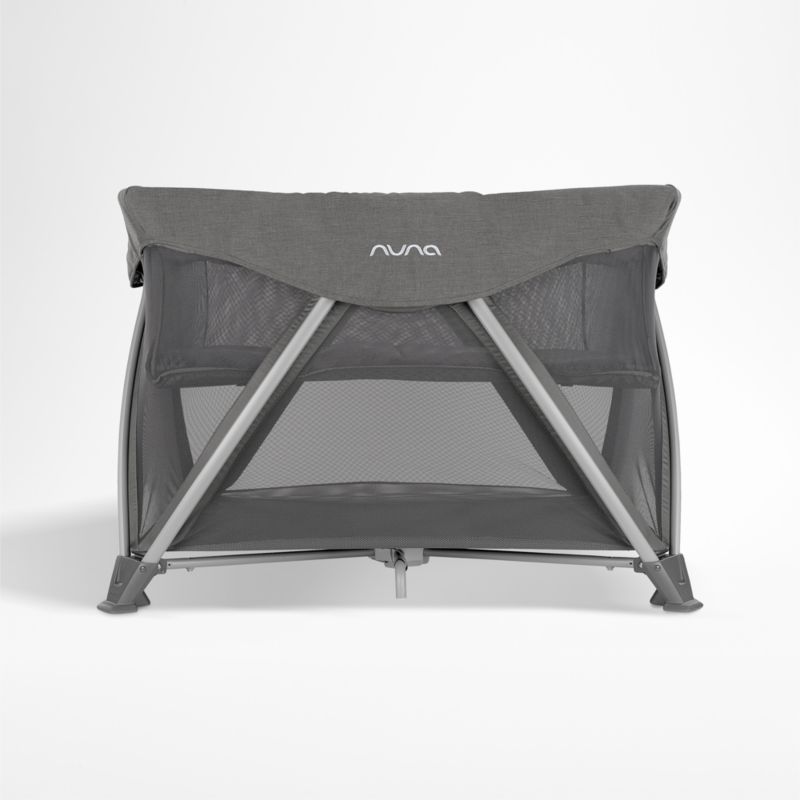 Nuna ® SENA aire ® Grey Playard, Travel Crib & Changing Table