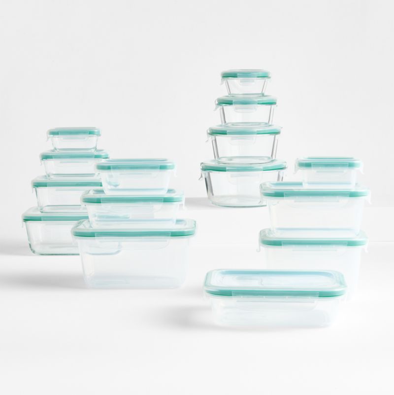 OXO ® Snap 30-Piece Glass/Plastic Food Storage Container Set