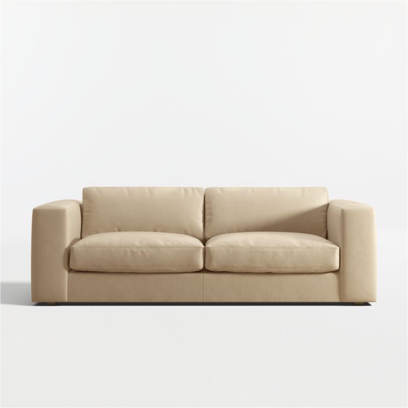 Oceanside 89" Leather Sofa