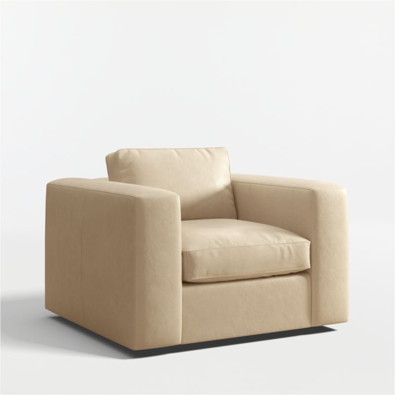 Oceanside 42" Leather Swivel Chair