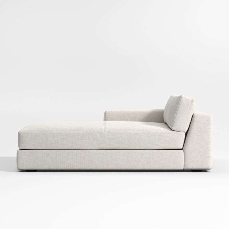 Oceanside Deep Low Left-Arm Chaise Lounge Sectional Piece