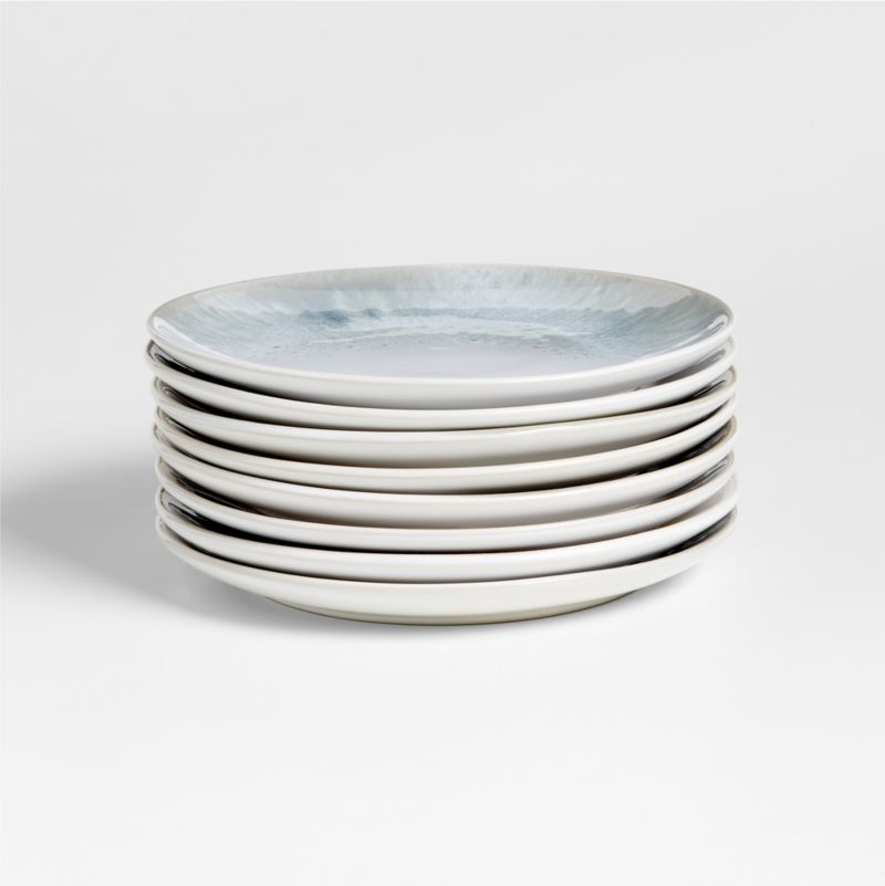 Ora Stoneware Salad Plates, Set of 8