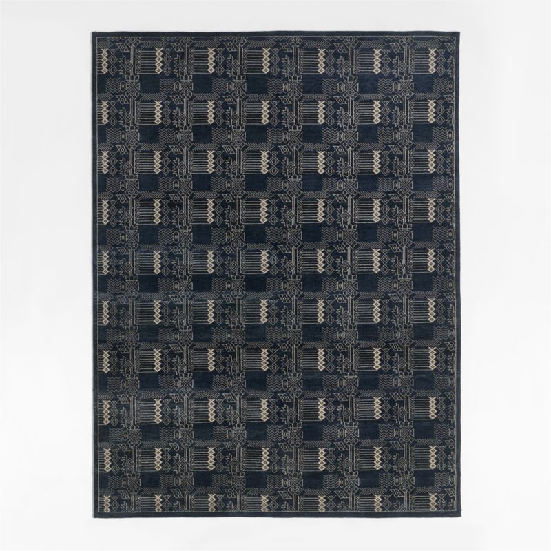 Alvarez Wool Hand-Tufted Garden Multicolor Area Rug 8'x10' +