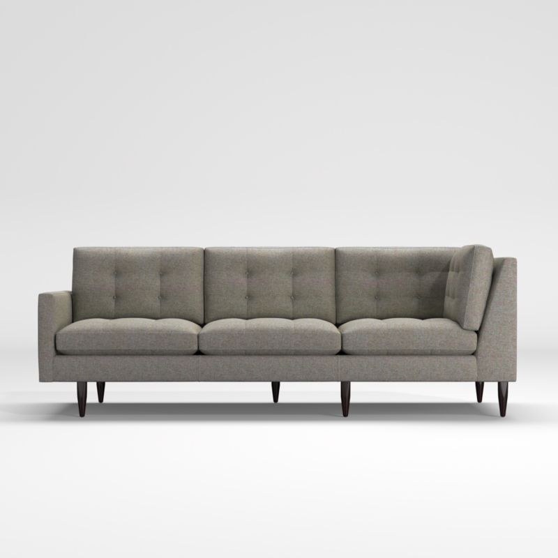 Petrie Midcentury Left-Arm Corner Sofa