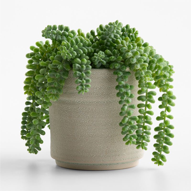 Faux Mini Potted Succulents, Set of 4