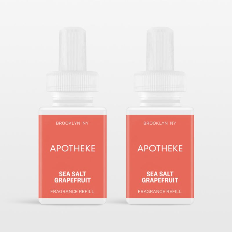 Apotheke Sea Salt Grapefruit Pura Refill, Set of 2