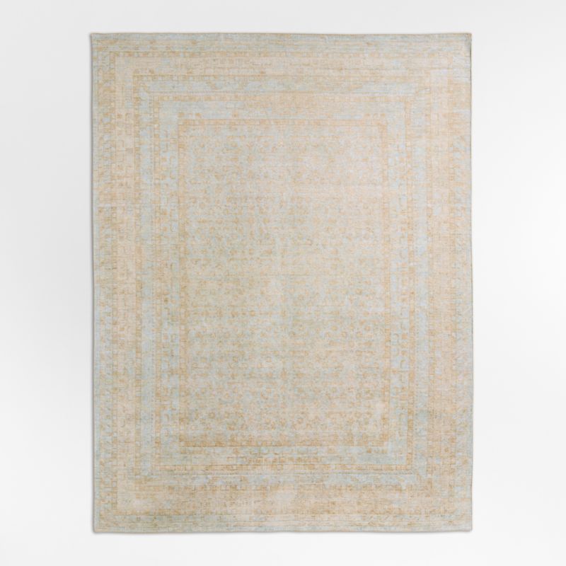 Alvarez Wool Hand-Tufted Grey Area Rug 8'x10' + Reviews | Crate
