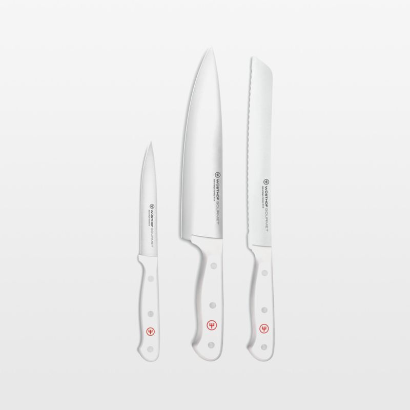 Wusthof ® Gourmet White 3-Piece Starter Set