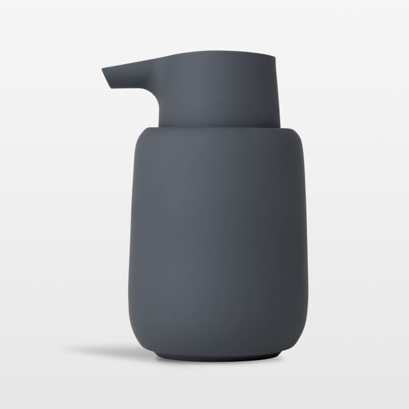 Blomus SONO Ceramic Magnet Grey Soap Dispenser