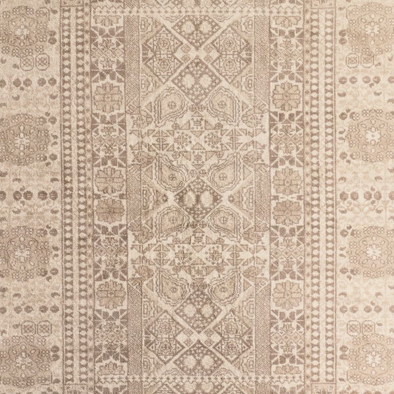 Sardinia Wool Performance Blend Traditional Ivory Handknotted Area Rug 8'x10'