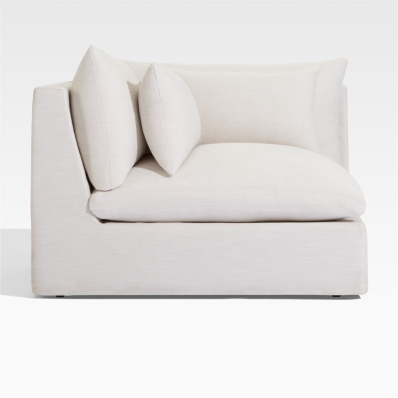 Replacement Slipcover for Seascape Beige Outdoor Corner Chair