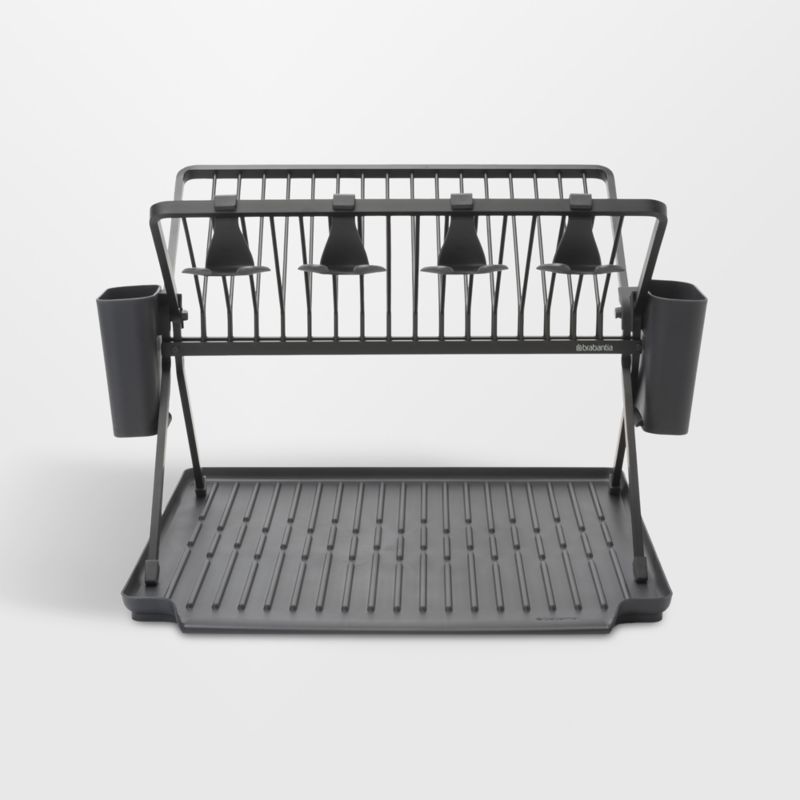Brabantia Sinkside Foldable Dish Rack, Dark Grey, Large