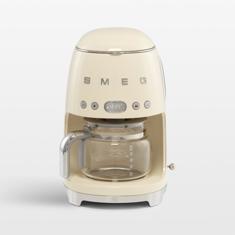 SMEG Cream Retro Drip Coffee Maker