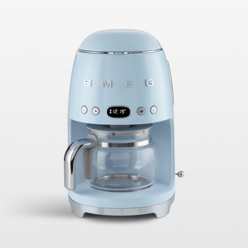 SMEG Pastel Blue Retro Drip Coffee Maker
