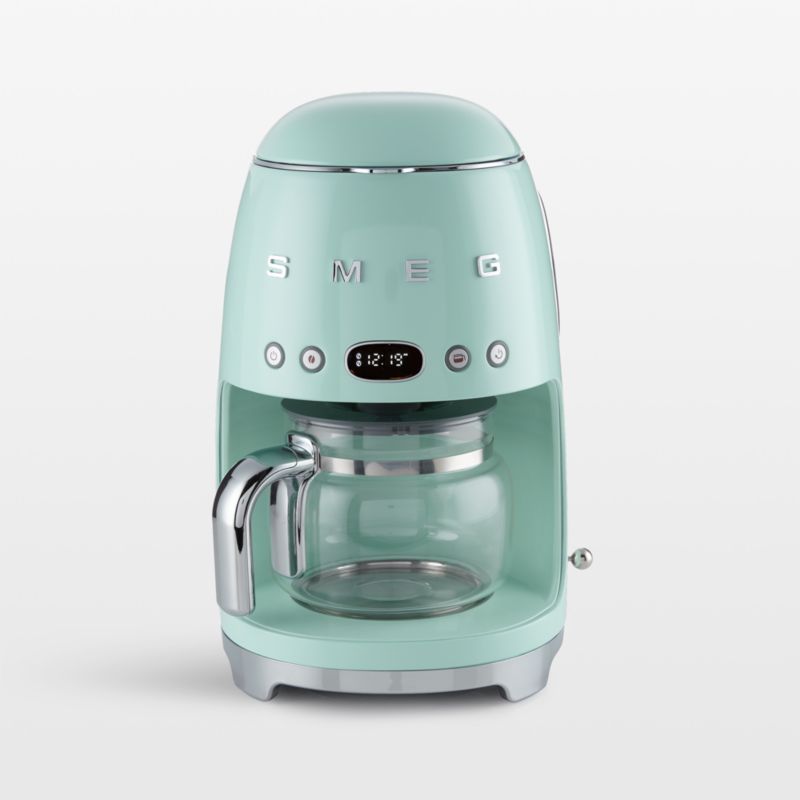 SMEG Pastel Green Retro Drip Coffee Maker
