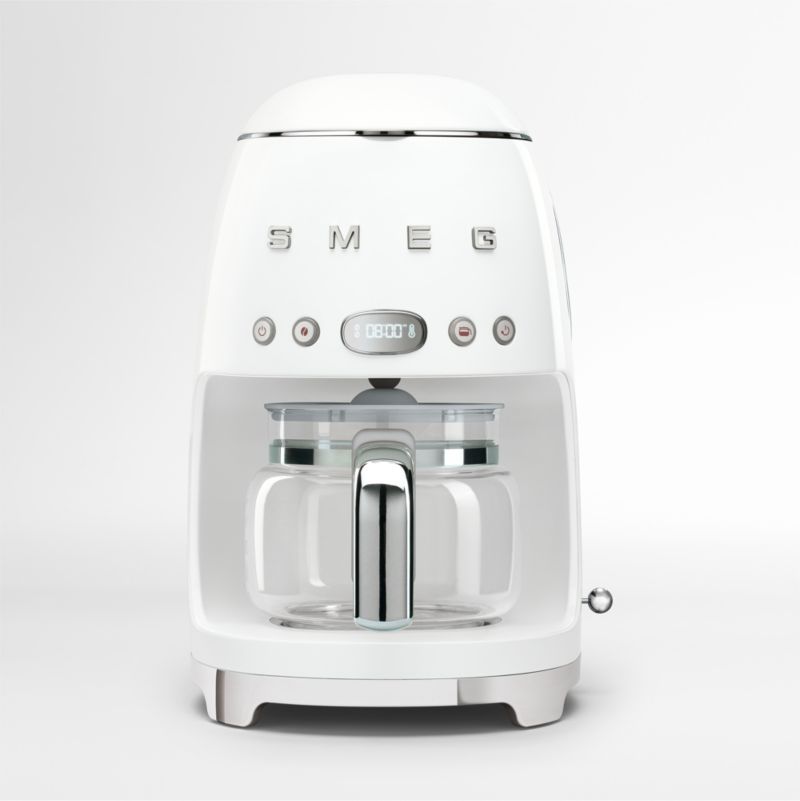 SMEG White Retro Drip Coffee Maker