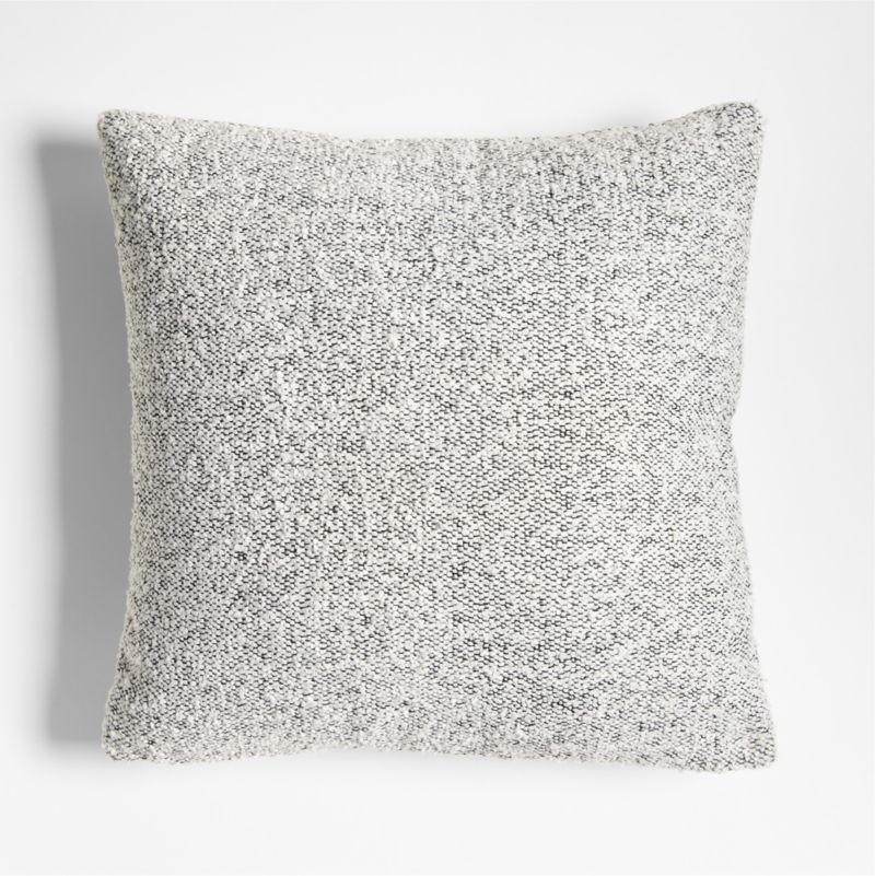 Soft Boucle 20"x20" Arctic Ivory Indoor/Outdoor Throw Pillow