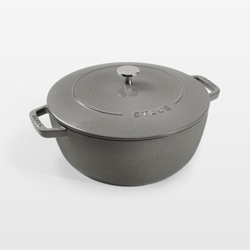 Staub 3.75-Qt. Graphite Grey Essential French Oven + Reviews
