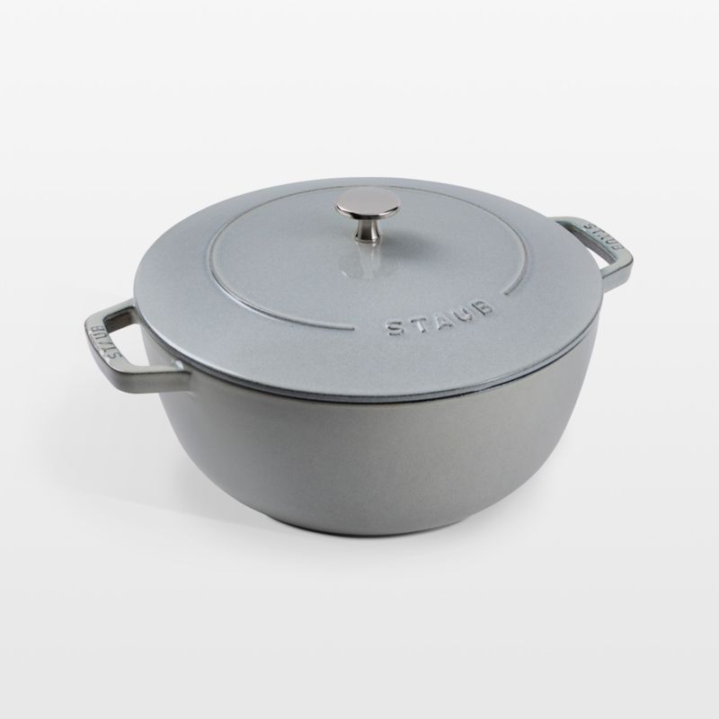 Staub 3.75-Qt. Graphite Grey Essential French Oven + Reviews