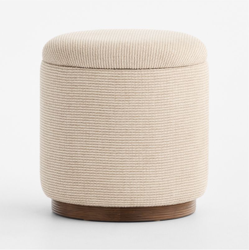 Woven Solid Arctic Ivory Performance 22