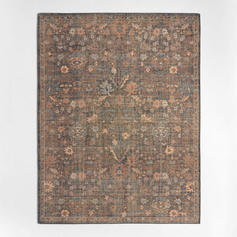 Alvarez Wool Hand-Tufted Grey Area Rug 8'x10' + Reviews | Crate
