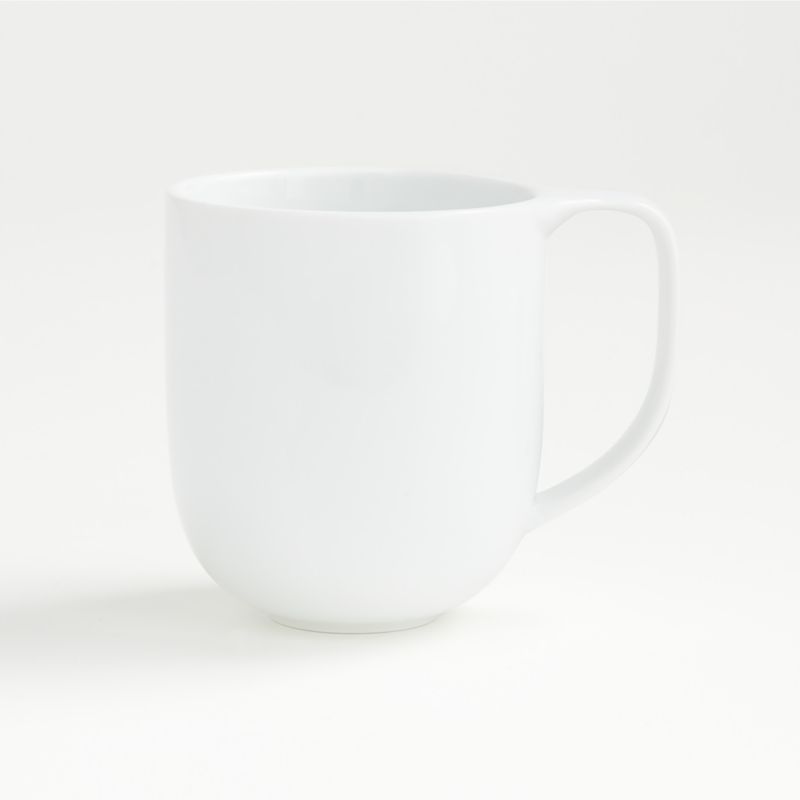 Toben 12-oz. White Porcelain Mug