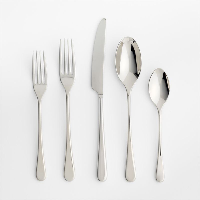 Iona Mirror Dinner Fork by Robert Welch + Reviews | Crate & Barrel