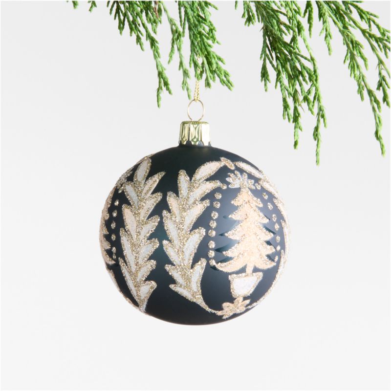 Tree Flourish Ball Christmas Tree Ornament