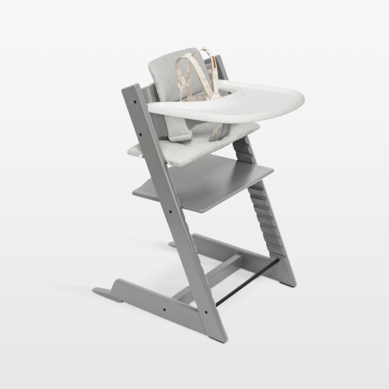 Stokke Tripp Trapp Whitewash Wood Baby High Chair + Reviews