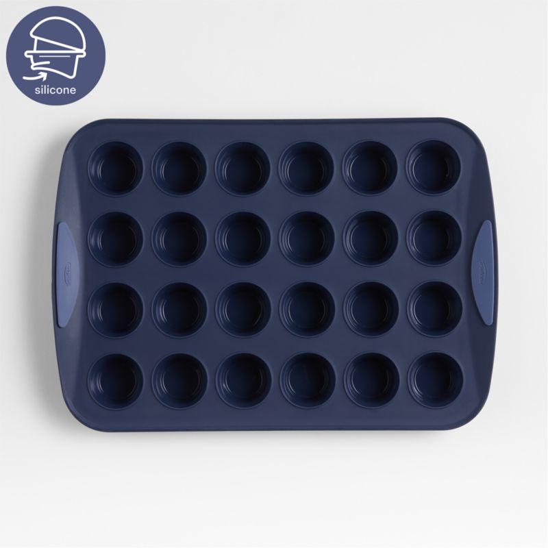 Trudeau 24-Cup Silicone Muffin Pan