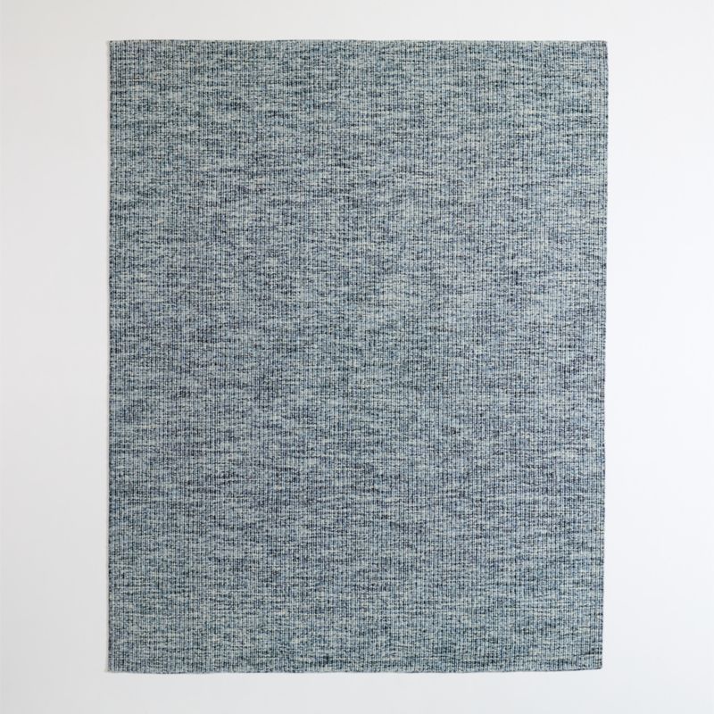 Alvarez Wool Hand-Tufted Mineral Blue Area Rug 9'x12' + Reviews