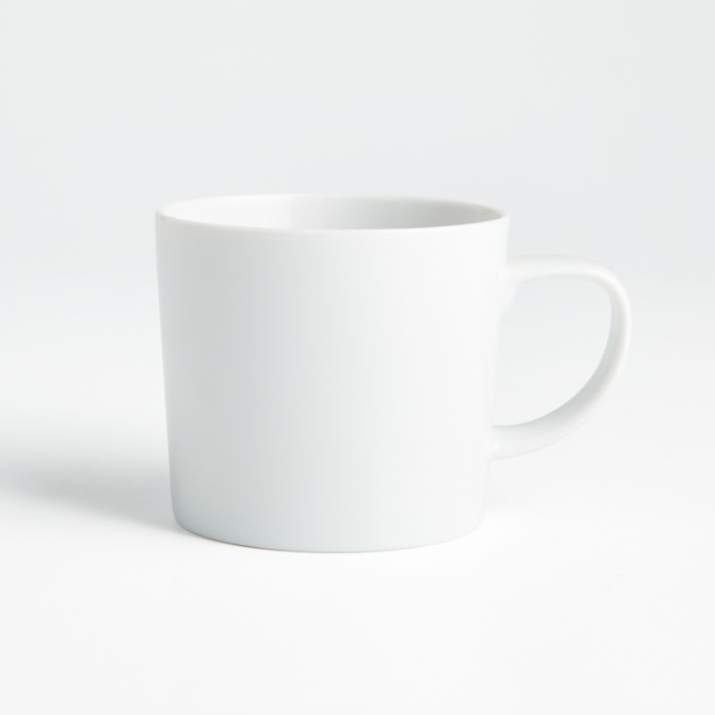 Verge 10-oz. White Porcelain Mug