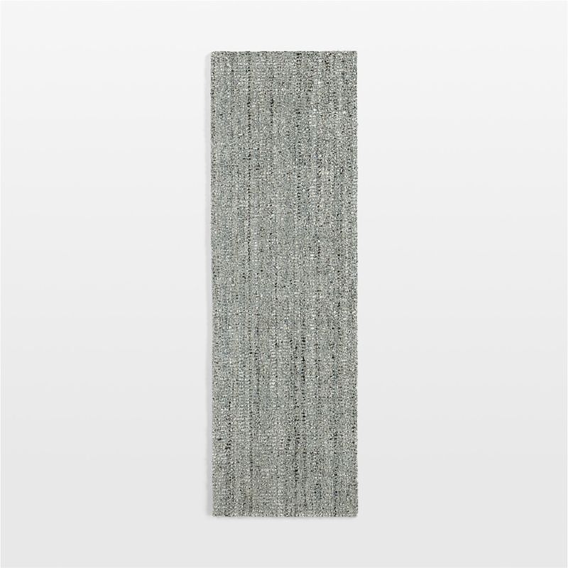 Vienne Performance Wool Handwoven Beige Runner Rug 2'10"x9'