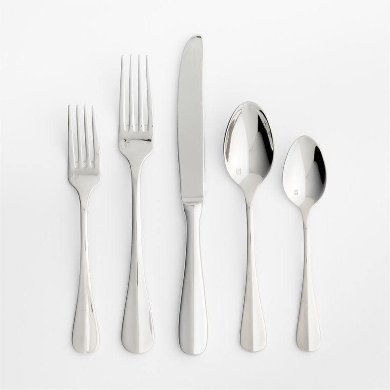 Halsted Mirror Flatware Sets | Crate & Barrel