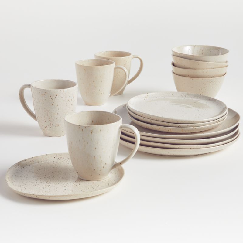 18th Street 16-Piece Dinnerware Set with Low Bowl