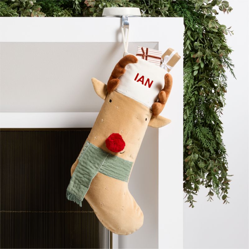 Wonderland Bear and Bunny Hanging Kids Christmas Advent Calendar