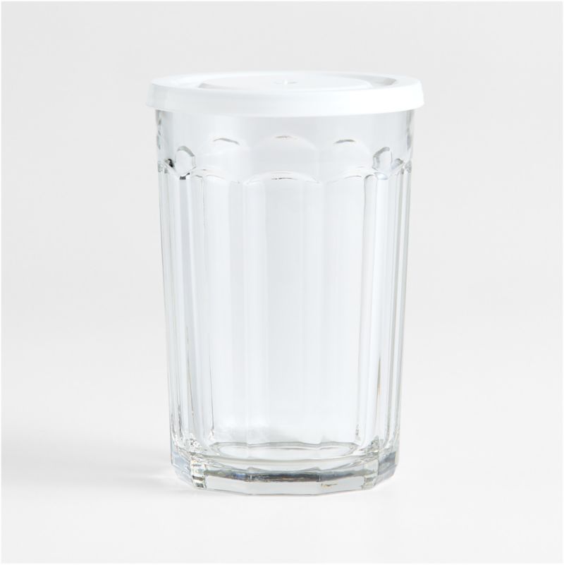 Small 14-Oz. Working Glass with Lid