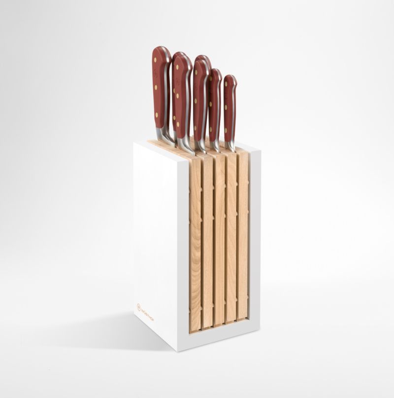 Wusthof ® Classic Tasty Sumac 8-Piece Knife Block Set