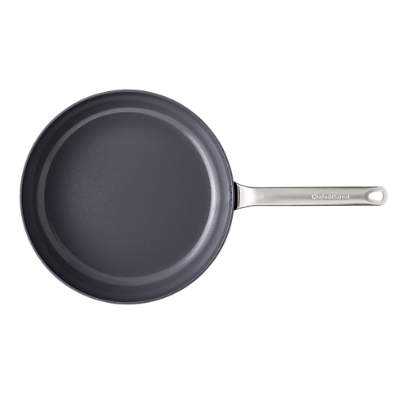 Crate & Barrel EvenCook Ceramic Deep Teal Ceramic Nonstick 12 Fry