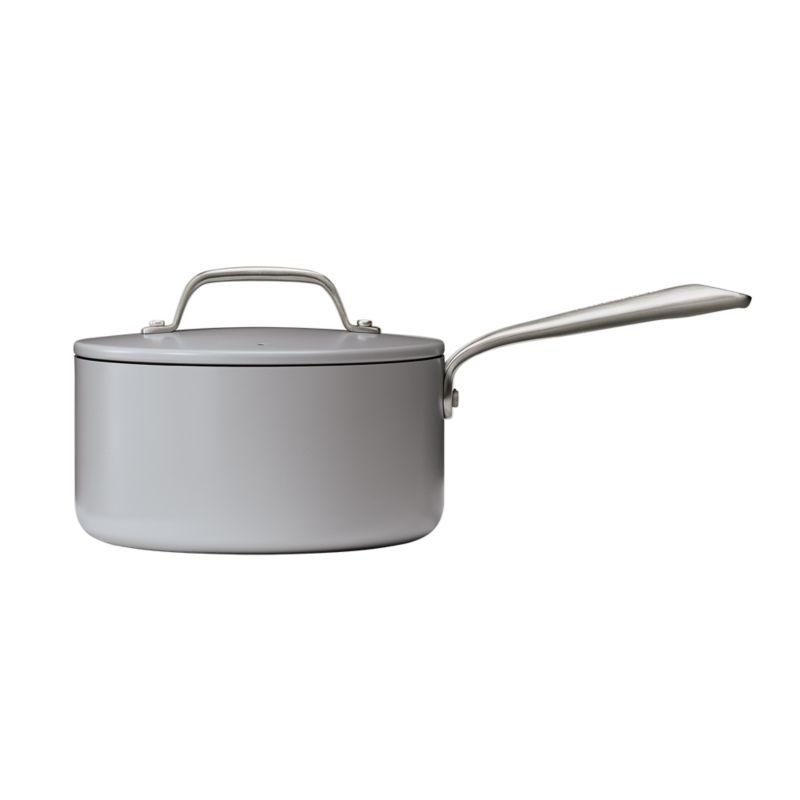 Crate & Barrel EvenCook Ceramic ™ Grey Nonstick 8-Piece Cookware Set with Bonus - image 12 of 12