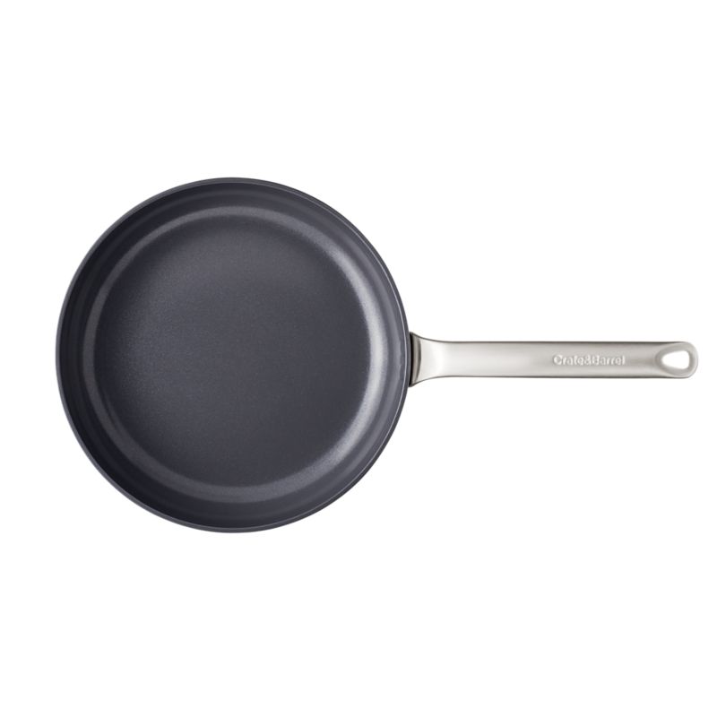 Crate & Barrel EvenCook Ceramic Terracotta Ceramic Nonstick Fry