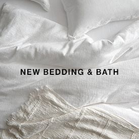 new bedding & bath