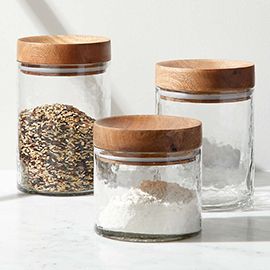 Cooper Glass Canisters