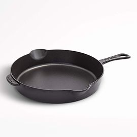 Staub® 11" Matte Black Traditional Skillet