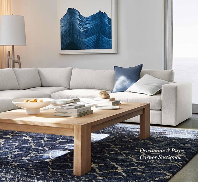 oceanside 3-piece corner sectional