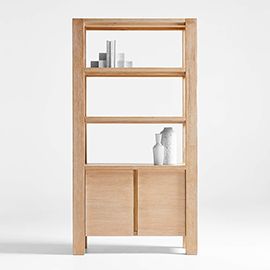 Terra Natural Oak Bookcase