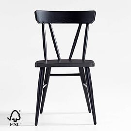 Juni Black Ash Dining Chair