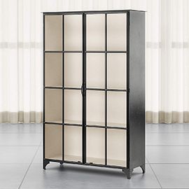 Kedzie Black & White Cabinet