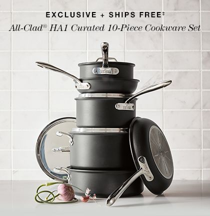 All-Clad HA1 Curated 10-piece cookware set