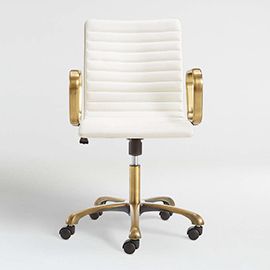 ripple leather office chair